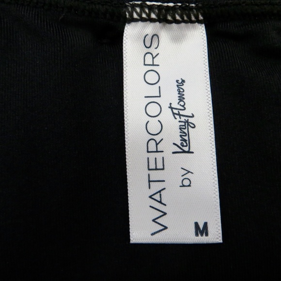 NEW! Kenny Flowers The MYKONOS Textured Sporty Bikini Bottom Black SZ S, M - Picture 13 of 14